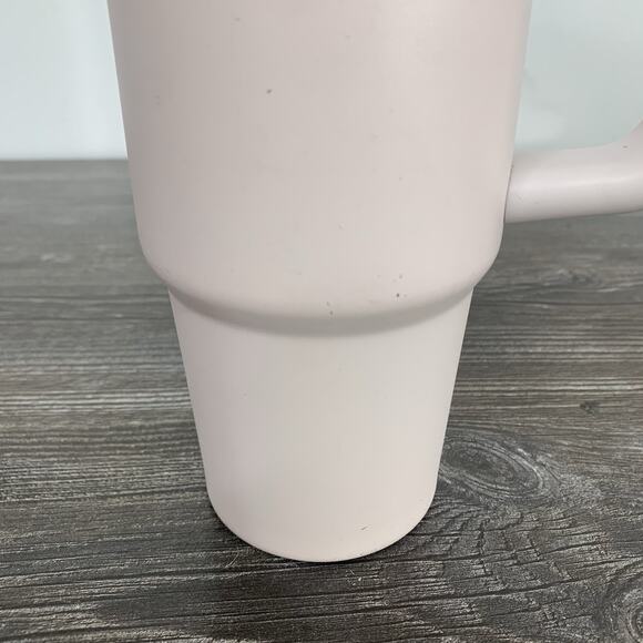 Stanley 30oz Stainless Steel Tumbler W/lid And Straw Pale Pink - Picture 5 of 14